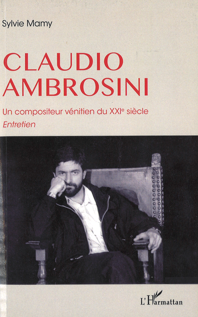 Couverture du livre Claudio Ambrosini de Sylvie Mamy
